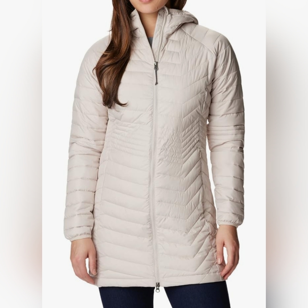 Columbia Quilted Jacket White Wm S